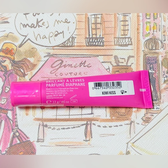 NWT Victoria's Secret Beauty Rush Sheer Flavored Lip Gloss - Kiwi Kiss - Picture 2 of 2